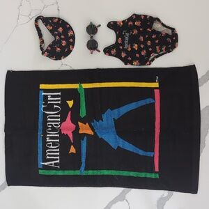 Pleasant Company American Girl Doll Miss AG Bear" Beach Wear Complete Set